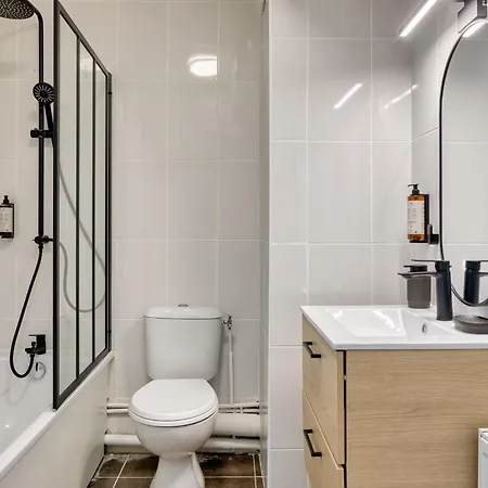 Le Nicole Un En Duplex Avec Balcon Et Place De Parking 아파트 루앙